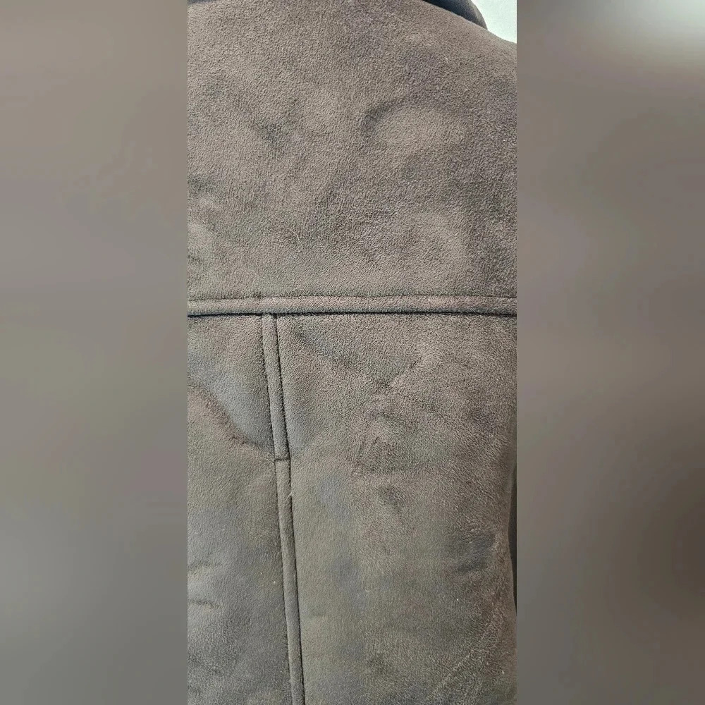 Utex Design Faux Micro Suede/Fur Leopard Print Ja… - image 8